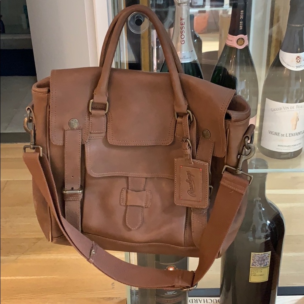 Rawlings Brown Messenger Bag *Brand New*